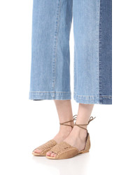 Free People Beaumont Woven Flat Sandals