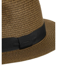 Diesel Pleated Straw Hat