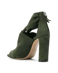 Casadei Cutout Ankle Boots