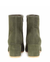 Gianvito Rossi Margaux Suede Ankle Boots