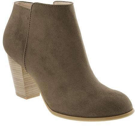 Old Navy Sueded Ankle Boot, $42 | Old 
