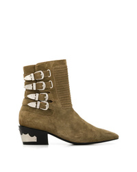 Toga Pulla Suede Ankle Boots