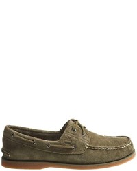 Timberland Classic 2 Eye Boat Shoes Suede