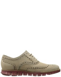Cole Haan Zerogrand Wing Ox Suede Shoes
