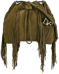 Diane von Furstenberg Voyage Boho Bucket Bag