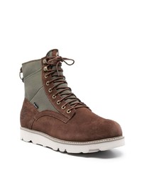 Timberland Panelled Lace Up Ankle Boots