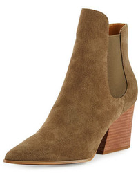 Finley Pointed Toe Chelsea Boot Fatigue Green