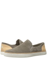 Olive Suede Flats