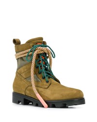 McQ Alexander McQueen Exodus Lace Up Boots