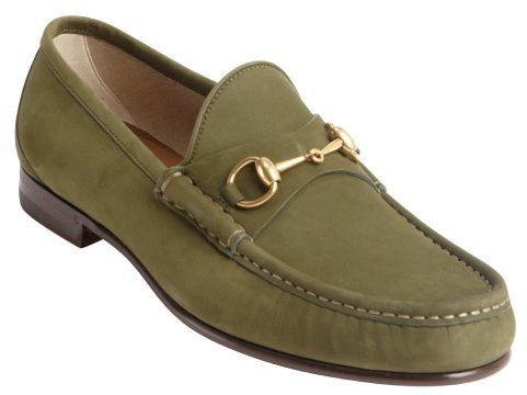 olive green gucci shoes