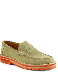 Marc Jacobs Suede Penny Loafers