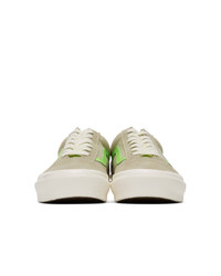 Vans Green Og Old Skool Lx Sneakers