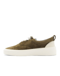 Fear Of God Khaki Suede 101 Lace Up Sneakers