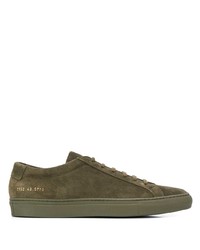 Common Projects Lace Up Suede Sneakers
