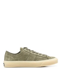 Tom Ford Lace Up Suede Sneakers