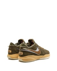 Nike Lebron 20 Olive Green Sneakers