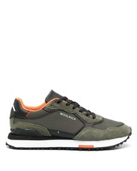 Woolrich Retro Panelled Suede Sneakers