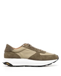 Unseen Footwear Ripstop Panelled Suede Sneakers