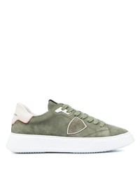 Philippe Model Paris Tres Temple Low Top Sneakers