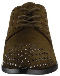 Frye Erica Stud Oxford Lace Up Casual Shoes
