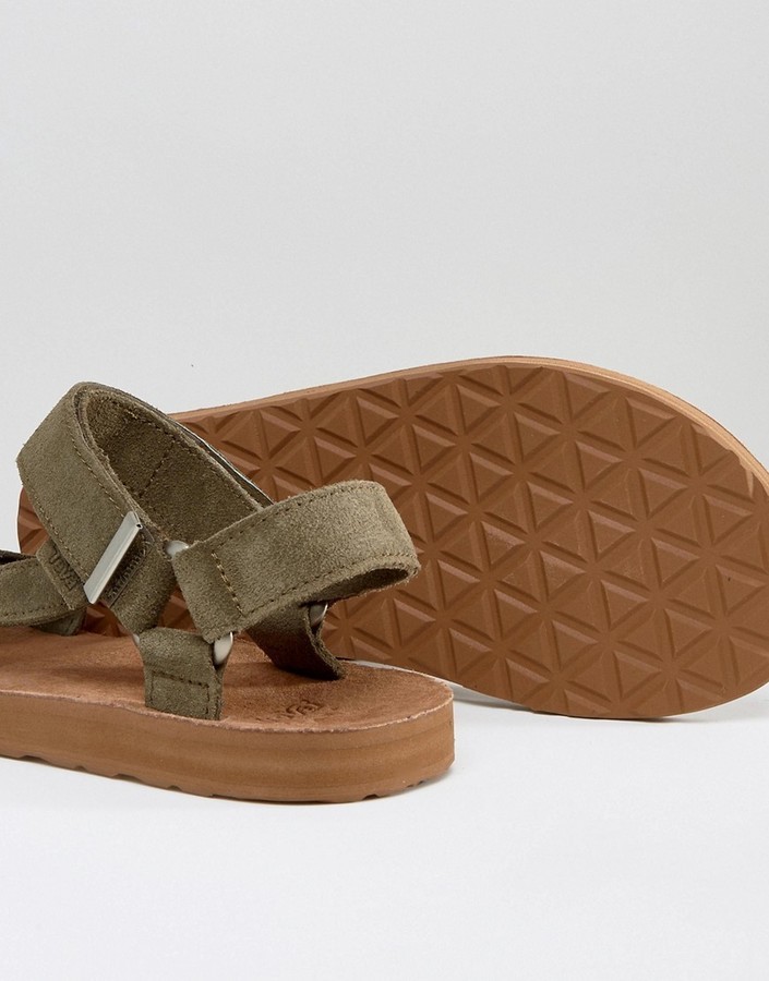 Teva original universal on sale suede