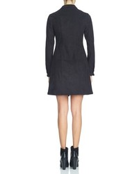 1 STATE 1state Faux Suede Shirtdress