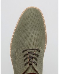 Dune Barrock Suede Lace Up Shoes