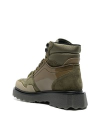 Off-White Hiking Sponge Camouflage Boots