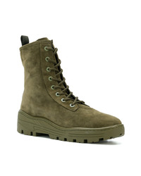 Yeezy Season 6 Combat Boots, $256 | farfetch.com | Lookastic