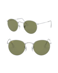 Ray-Ban 47mm Round Sunglasses