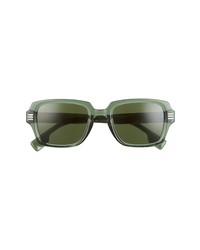 Burberry 51mm Rectangular Sunglasses