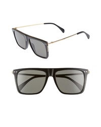 Celine 54mm Polarized Flat Top Sunglasses