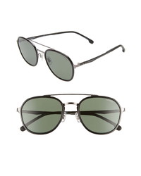 Carrera Eyewear 54mm Polarized Round Sunglasses