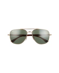 Ray-Ban 56mm Square Sunglasses In Aristagreen At Nordstrom