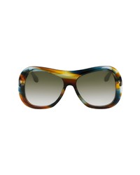 Victoria Beckham 59mm Shield Sunglasses