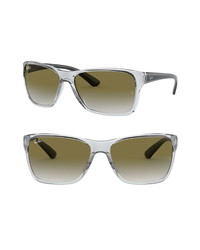 Ray-Ban 61mm Gradient Square Sunglasses
