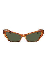 Alain Mikli Paris And Green Le Matin Sunglasses