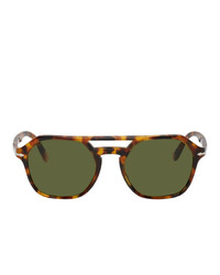 Persol And Green Madreterra Sunglasses
