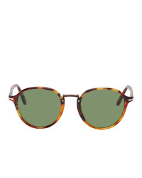 Persol And Green Po3210s Typewriter Edition Sunglasses