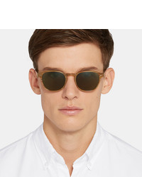 Moscot Arthur Round Frame Acetate Sunglasses