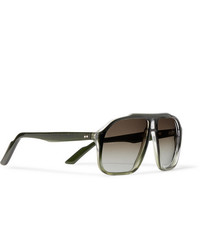 Kirk Originals Aviator Style Acetate Sunglasses