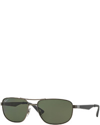 Ray-Ban Aviator Sunglasses Gunmetal