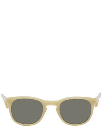 Dries Van Noten Beige Linda Farrow Edition 89 C4 Sunglasses