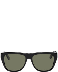 Gucci Black 57 Sunglasses