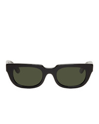 Han Kjobenhavn Black And Green Root Sunglasses