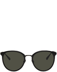 Linda Farrow Black Calthorpe Sunglasses
