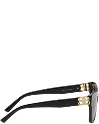 Balenciaga Black Dynasty Butterfly Sunglasses