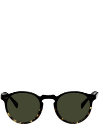 Oliver Peoples Black Peck Estate Edition Gregory Peck Sunglasses