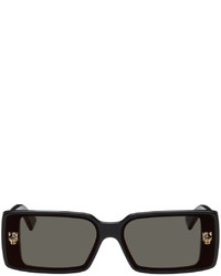 Cartier Black Rectangular Sunglasses