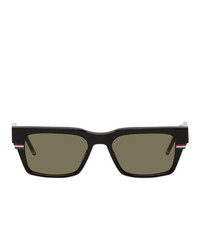 Thom Browne Black Square Sunglasses